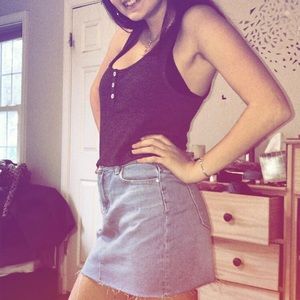 Pacsun denim skirt